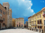 Cagliari,,Sardinia,,Italy,-,Piazza,Palazzo,(,Palace,Square,)